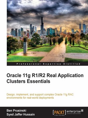 cover image of Oracle 11g R1/R2 Real Application Clusters Essentials